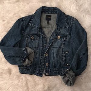 Cropped Denim Jacket